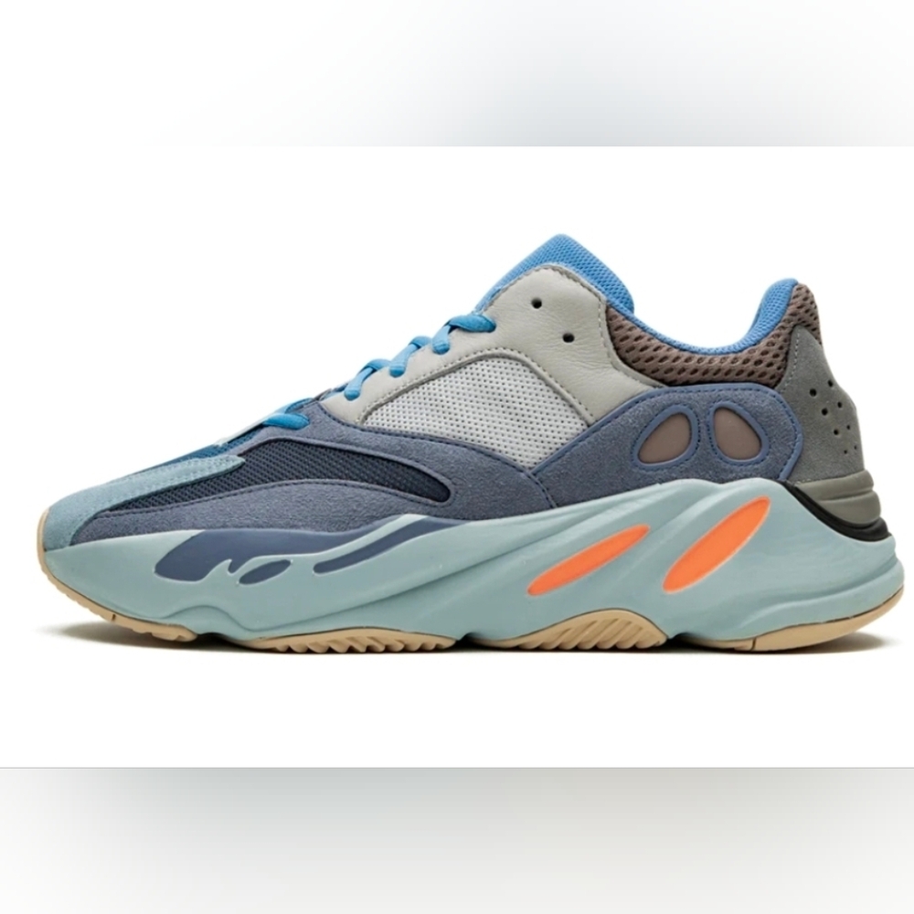 Yeezy Boost 700 Carbon Blue Adidas Size 7.5 - Picture 6 of 12